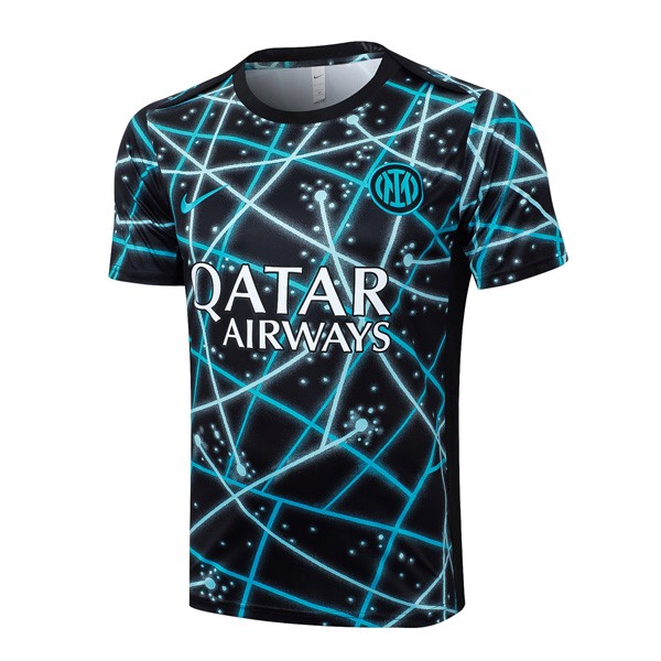 Maillot Entrainement Inter Milan 2025-26 Noir Bleu 3